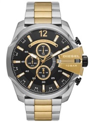 Diesel DZ4581 Kol Saati Gümüş/altın 51 mm.