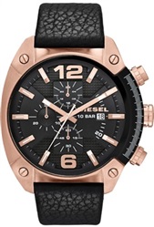 Diesel DZ4297 Kol Saati Siyah/rose Gold