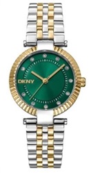 DKNY Essential Glitz DK1L042M0075 Kol Saati Gümüş/altın