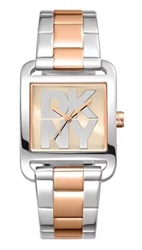 DKNY City Maxi DK1L001M0085 Kol Saati Gümüş/rose