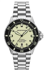 Emporio Armani Sea Explorer AR60083 Kol Saati Gümüş