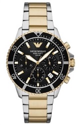 Emporio Armani World Explorer AR11680 Kol Saati Gümüş/altın
