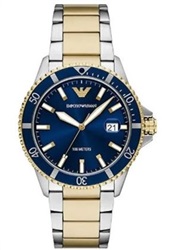 Emporio Armani World Explorer AR11682 Kol Saati Gümüş/altın