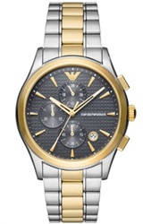 Emporio Armani AR11527 Kol Saati Gümüş/altın 42 MM.