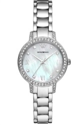 Emporio Armani AR11484, серебристые женские часы, 32 мм