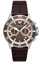 Emporio Armani AR11486 Kol Saati Kahverengi 43 mm
