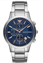 Emporio Armani AR11458 Kol Saati Gümüş 43 mm.