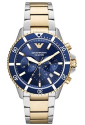 Emporio Armani AR11362 Kol Saati Gümüş/altın 43 mm.