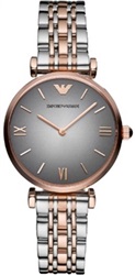 Emporio Armani AR1725 Kol Saati Rose Gold Gri 32 mm