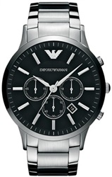Emporio Armani AR2460 Kol Saati Gümüş 46 MM.