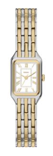 Fossil Raquel FES5468 мужские часы, серебристо-золотистые