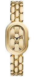 Fossil Sloan FES5380, золотистые женские часы