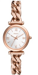 Fossil Carlie FES5330 Kol Saati Rose Gold