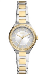 Fossil FBQ3802 Kol Saati Gümüş/altın