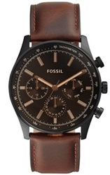 Fossil FBQ2457 Kol Saati Kahverengi