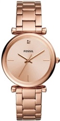 Fossil Bayan Saat FES4441 Rose Gold 35 mm