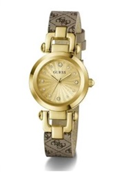 Guess GUGW1021L2 Kol Saati Kahverengi