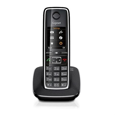 Gigaset C530 200 Rehber Alarm Dect Telefon Siyah