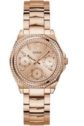 Guess Ritzy GUGW0685L3 Kol Saati Rose Gold