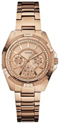 Guess İndirimli GUW0235L3 Kol Saati Rose