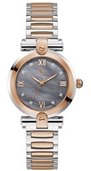 GC GCY96001L5MF Kol Saati Gümüş/rose 34 mm