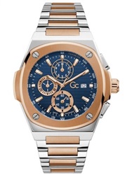 GC GCY99002G7MF Kol Saati Gümüş/rose 44 mm.