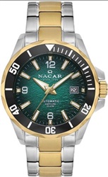 Nacar NC36-291738-CNM Kol Saati Gümüş/altın
