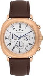 Nacar NC40-290498-RWL2 Kol Saati Kahverengi