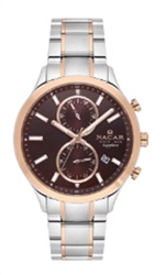 Nacar NC33-298316G-EKM Kol Saati Gümüş/rose