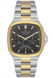 Nacar NC39-291339-CGM Kol Saati Gümüş/altın