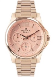 Nacar NC33-390604-RPM Kol Saati Rose Gold