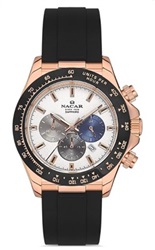 Nacar NC35-298041-RSS1 Kol Saati Siyah 40 mm