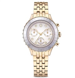 Swarovski Octea chrono watch SW5730194 Kol Saati Altın