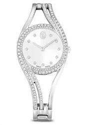 Swarovski Hyperbola Halka bileklik saat SW5689432 Gümüş