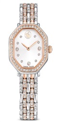 Swarovski Dextera sekizgen saat SW5715521 Gümüş/rose