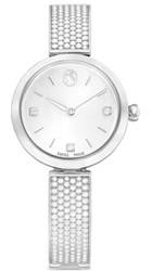 Swarovski Illumina watch, Swiss Made SW5671205 Kol Saati Gümüş