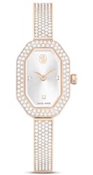 Swarovski Dextera Bangle watch, Swiss Made SW5672987 Kol Saati Rose Gold