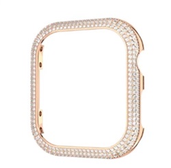 Swarovski Sparkling case compatible with Apple watch® Series 7, 41 mm SW5663568 Kol Saati Rose Gold
