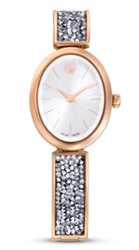 Swarovski Crystal Rock Oval SW5656851 Kol Saati Rose Gold