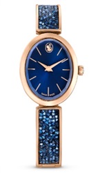 Swarovski Crystal Rock Oval SW5656822 Kol Saati Rose Gold
