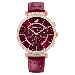 Swarovski Passage Chrono watch SW5580345 Kol Saati Rose Gold
