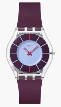 Swatch Always ON Time SS08K122 Kol Saati Şeffaf