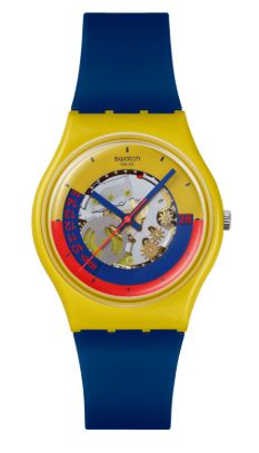 Swatch Timing IS Everything SO28J400 Kol Saati Mavi