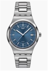 Swatch Shimmer AT Dusk YIS435G Kol Saati Gümüş