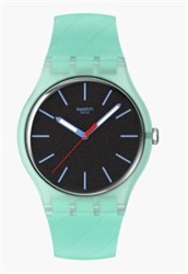 Swatch Hint OF Mint SO29L103 Kol Saati Yeşil