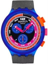 Swatch Neon Party TO The Max SB06N102 Kol Saati Siyah