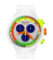 Swatch SB02K100 Kol Saati Şeffaf