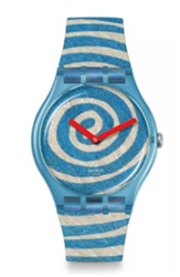 Swatch SUOZ364 Kol Saati Mavi