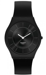 Swatch Monthly Drops SS08B100-S14 Kol Saati Siyah
