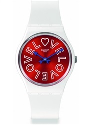 Swatch Purest Love SO28W109 Kol Saati Beyaz